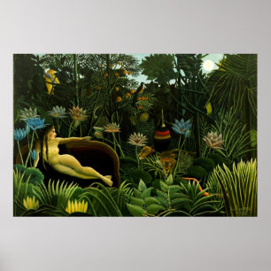 Henri Rousseau-Malerei Poster