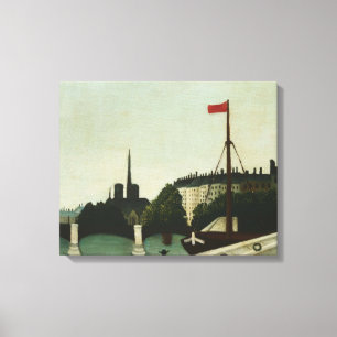 Henri Rousseau - Notre Dame Leinwanddruck