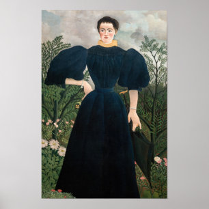 Henri Rousseau - Portrait von Madame M. Poster