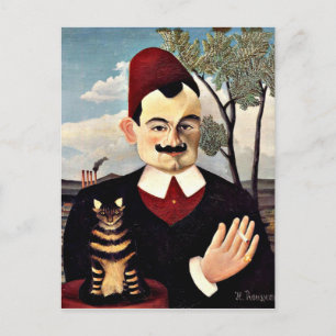 Henri Rousseau - Portrait von Monsieur X Postkarte