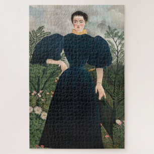 Henri Rousseau - Porträt von Madame M. Puzzle