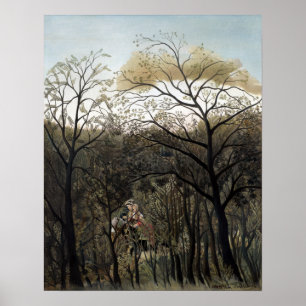 Henri Rousseau Rendezvous im Wald Poster