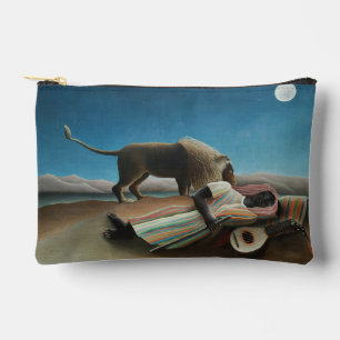 Henri Rousseau Schlafen Sinti und Roma Löwenmalere Zubehörtasche