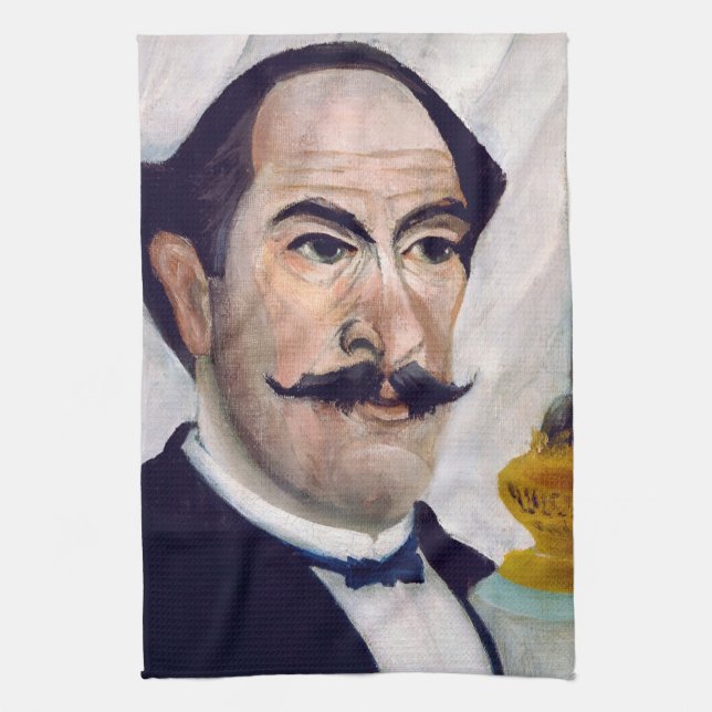 Henri Rousseau - Selbstportrait Geschirrtuch (Vertikal)