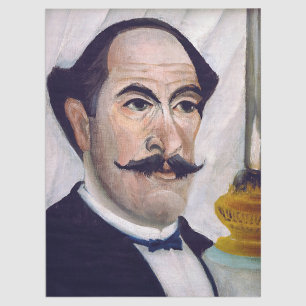 Henri Rousseau - Selbstporträt Seidenpapier