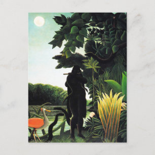 Henri Rousseau Snake Charmer Postcard Postkarte