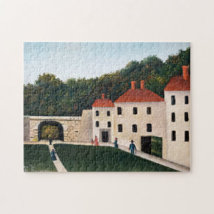 Henri Rousseau - Spaziergänger in einem Park Puzzle
