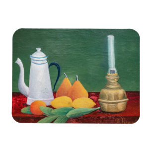 Henri Rousseau - Stillleben mit Kaffeekanne Magnet