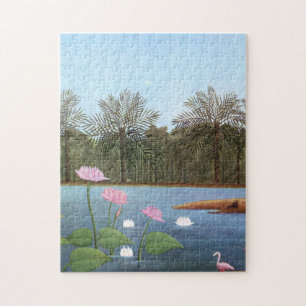 Henri Rousseau - The Flamingos Puzzle