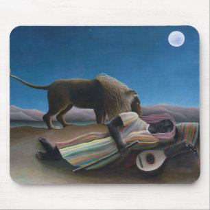 Henri Rousseau - The Sleeping Gypsy Mousepad