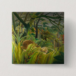 Henri Rousseau - Überrascht! Button