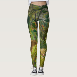 Henri Rousseau - Überrascht! Leggings