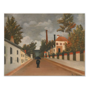 Henri Rousseau - Vue des Environs de Paris Fotodruck