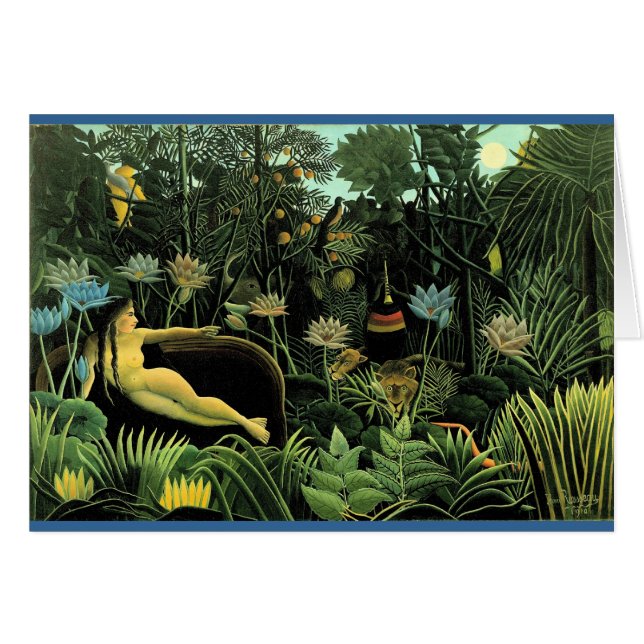 Henri Rousseaus Traum (1910) (Vorderseite (Horizontal))