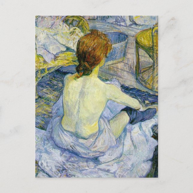 Henri Toulouse Lautrec - The Bath GC Postkarte (Vorderseite)