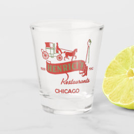 Henrici's Restaurant, Steak & Lobster, Chicago, IL Schnapsglas