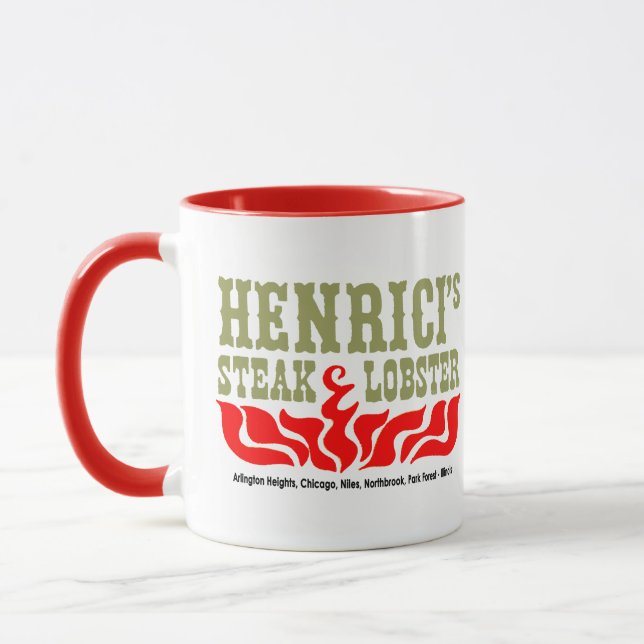 Henrici's Restaurant, Steak & Lobster, Chicago, IL Tasse (Links)