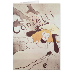 Henride Toulouse-Lautrec   Confetti, 1893