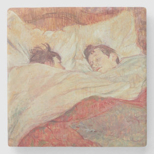 Henride Toulouse-Lautrec   das Bett, c.1892-95 Steinuntersetzer
