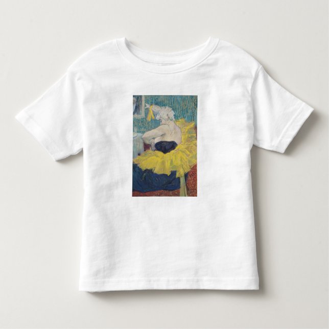 Henride Toulouse-Lautrec | das Clowness Cha-U-Kao Kleinkind T-shirt (Vorderseite)