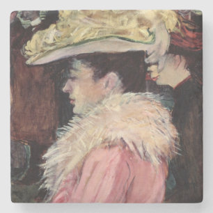 Henride Toulouse-Lautrec der Tanz des Rouges Steinuntersetzer