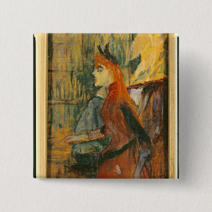 Henride Toulouse-Lautrec   die Gesang-Lektion, 18 Button