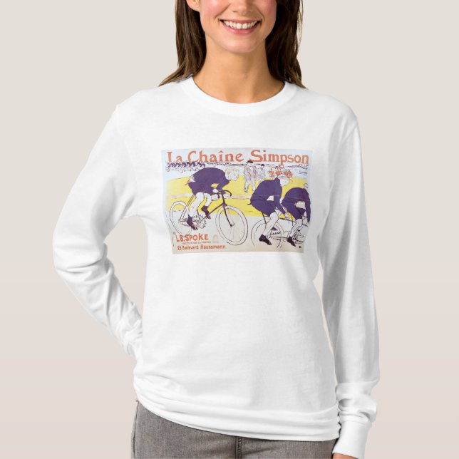 Henride Toulouse-Lautrec | die Simpson-Kette, 189 T-Shirt (Vorderseite)