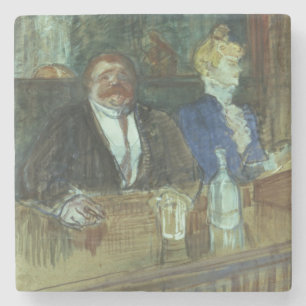 Henride Toulouse-Lautrec im Bar: Der fette Steinuntersetzer