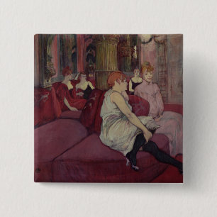 Henride Toulouse-Lautrec   im Salon am Ru Button