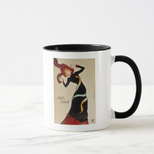 Henride Toulouse-Lautrec   Jane Avril 1899 Tasse