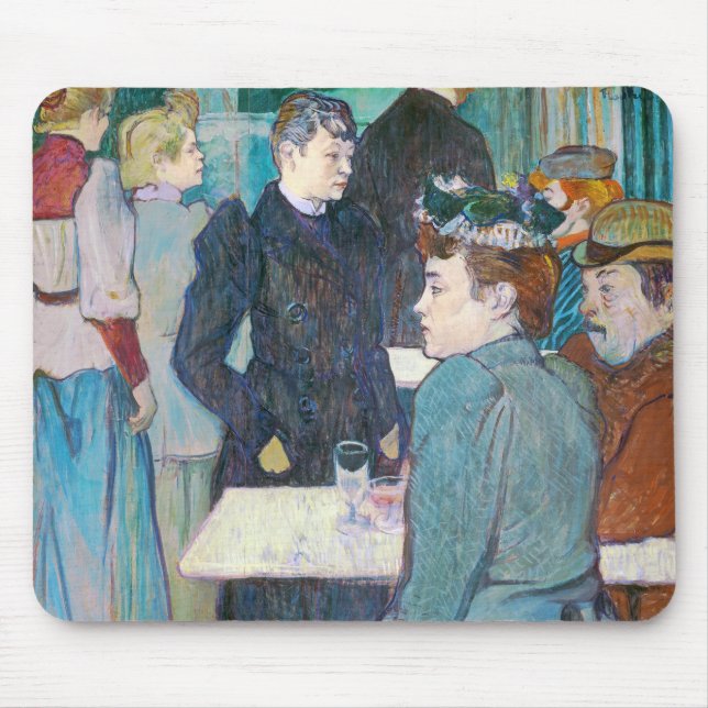 Henride Toulouse-Lautrec | Moulin de la Galette Mousepad (Vorne)