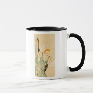 Henride Toulouse-Lautrec   Yvette Guilbert Takin Tasse
