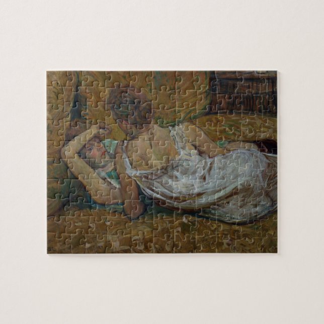 Henride Toulouse-Lautrec | zwei Freunde (Pastell) Puzzle (Horizontal)