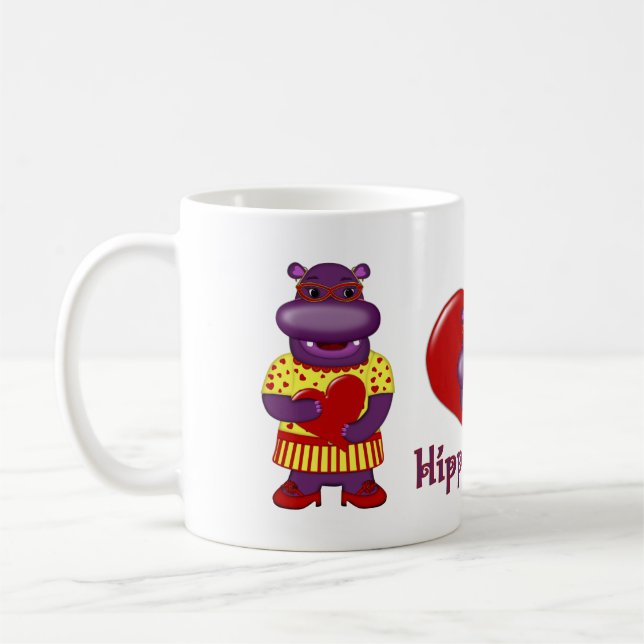Henrietta Hippo Hugs Tasse (Links)