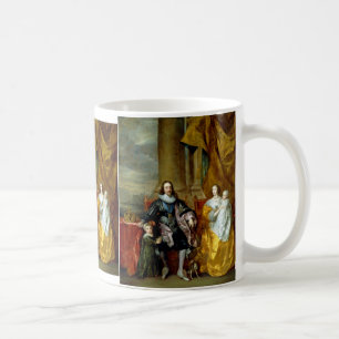 Henrietta Maria und Charles I von Van Dyck Kaffeetasse
