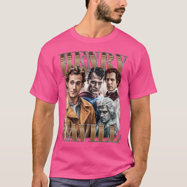 Henry Cavill Bootleg Vintag Shirt (Vorderseite)