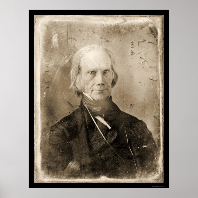 Henry Clay Daguerreotype 1851 Poster (Vorne)