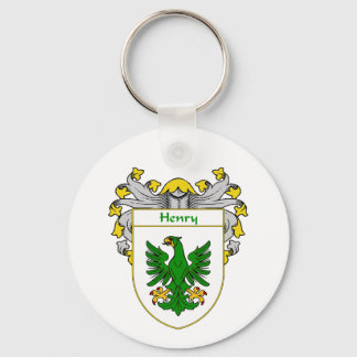 Henry Coat of Arms (Mantled) Schlüsselanhänger