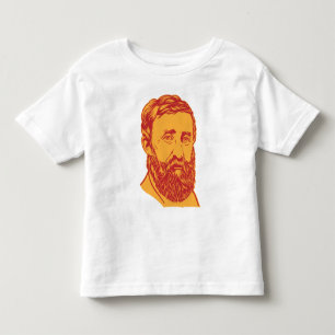 Henry David Thoreau-Porträt Kleinkind T-shirt