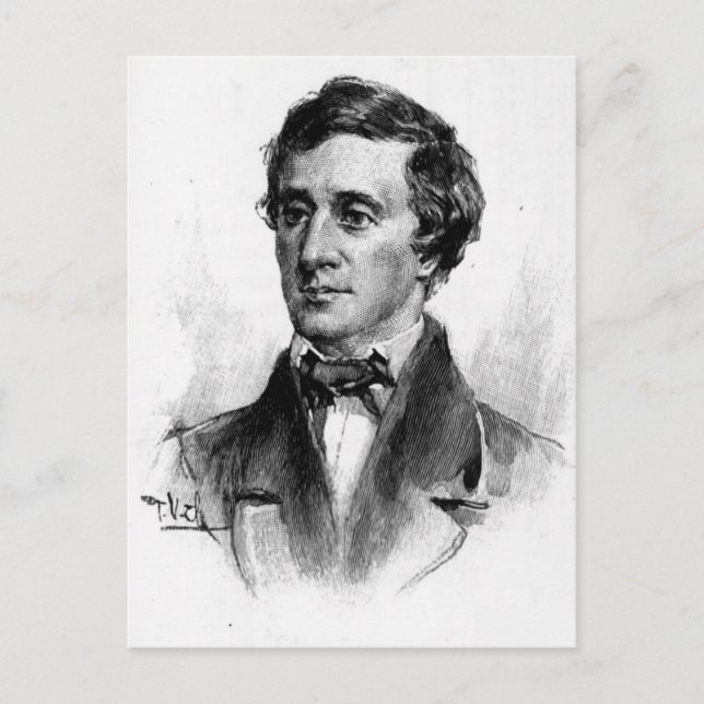 Henry David Thoreau Postkarte (Vorderseite)