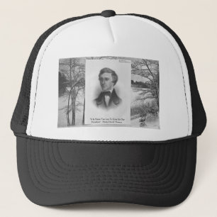 Henry David Thoreau Quote Truckerkappe