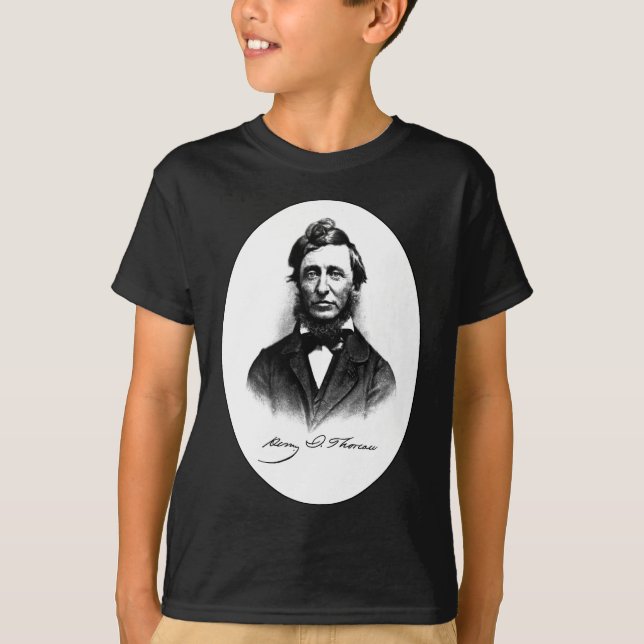 Henry David Thoreau T-Shirt (Vorderseite)