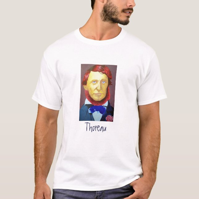Henry David Thoreau T-Shirt (Vorderseite)