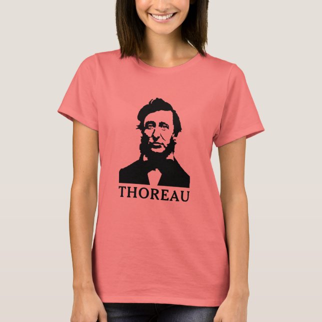 Henry David Thoreau T-Shirt (Vorderseite)