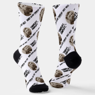 Henry David Thoreau vereinfacht das Zitat Socken