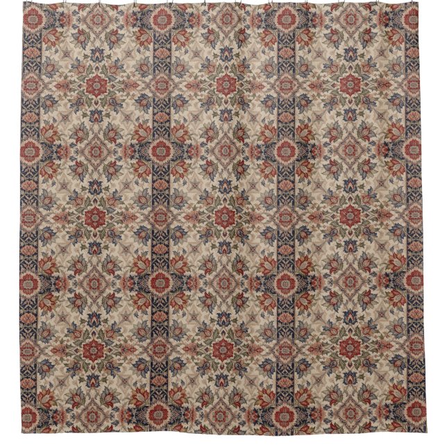 Henry Dearle Persian Floral Pattern Floral Design Duschvorhang (Vorderseite)