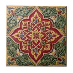 Henry Dearle Persisches Blumenmuster Blumenmuster Fliese