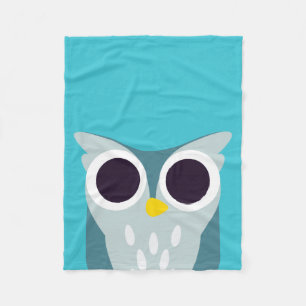 Henry die Eule Fleecedecke