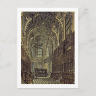 Henry, die siebte Kapelle, Platte 8 von 'Westminst Postkarte