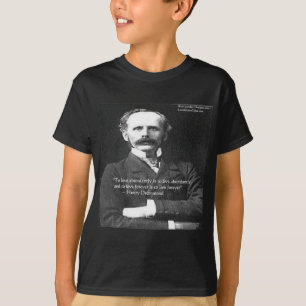 Henry Drummond "Love 4Ever" Liebeszitate Geschenke T-Shirt